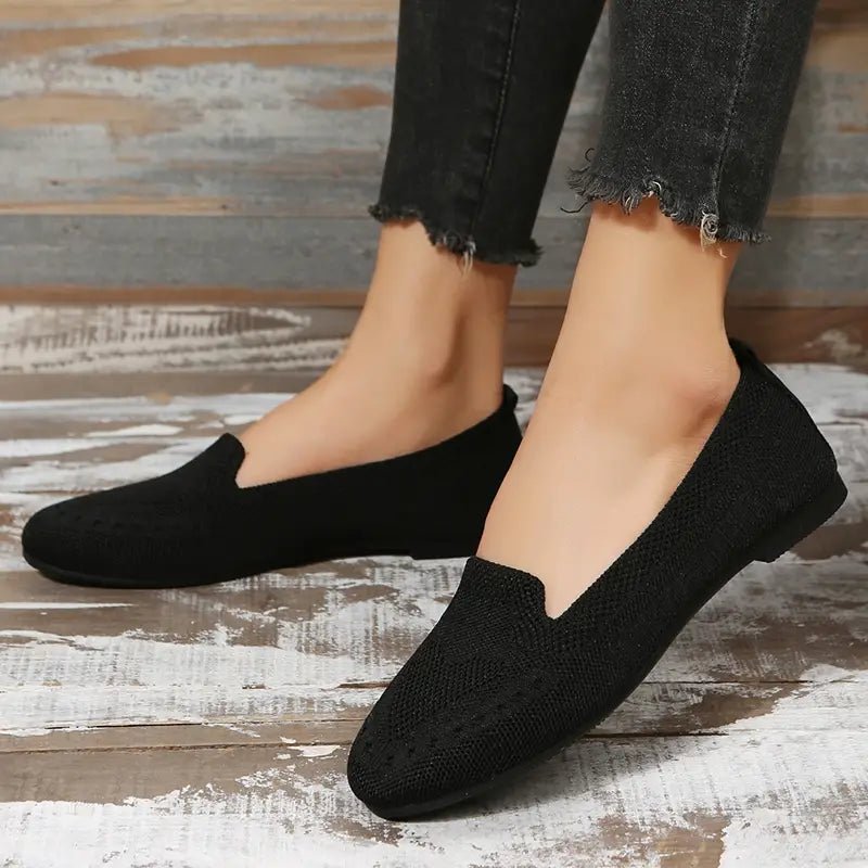 Chaussures Confortables à Semelle en Caoutchouc pour Femmes - Marie Montel