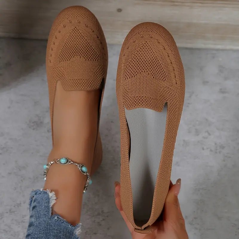 Chaussures Confortables à Semelle en Caoutchouc pour Femmes - Marie Montel