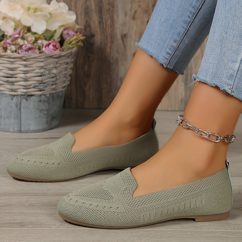 Chaussures Confortables à Semelle en Caoutchouc pour Femmes - Marie Montel