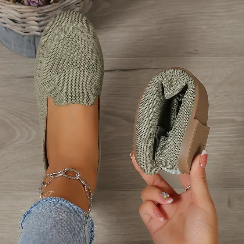 Chaussures Confortables à Semelle en Caoutchouc pour Femmes - Marie Montel
