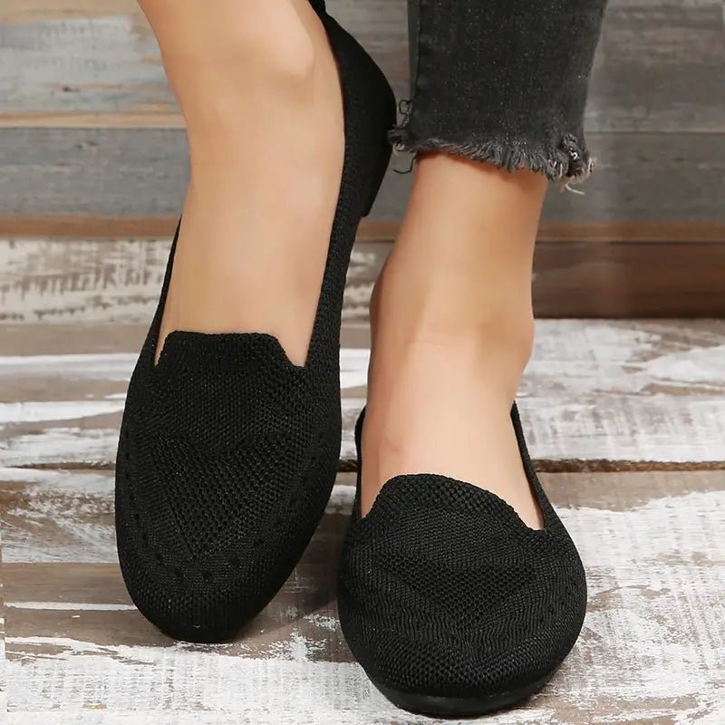 Chaussures Confortables à Semelle en Caoutchouc pour Femmes - Marie Montel