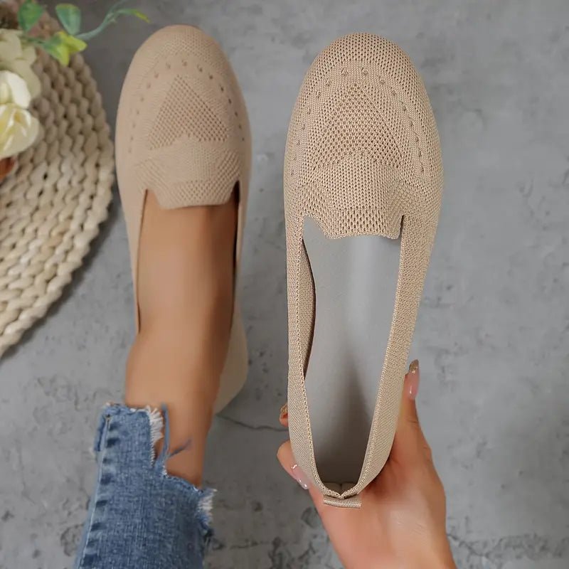 Chaussures Confortables à Semelle en Caoutchouc pour Femmes - Marie Montel