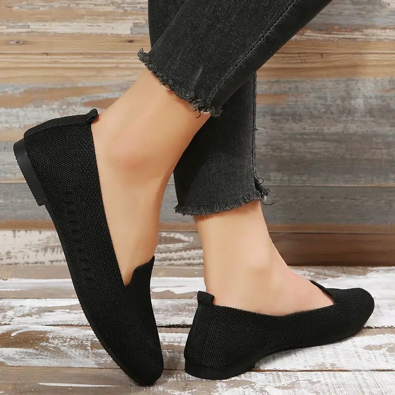 Chaussures Confortables à Semelle en Caoutchouc pour Femmes - Marie Montel