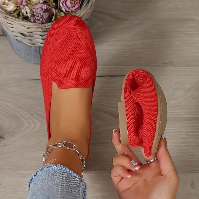 Chaussures Confortables à Semelle en Caoutchouc pour Femmes - Marie Montel