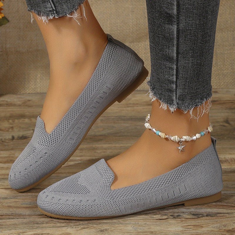 Chaussures Confortables à Semelle en Caoutchouc pour Femmes - Marie Montel