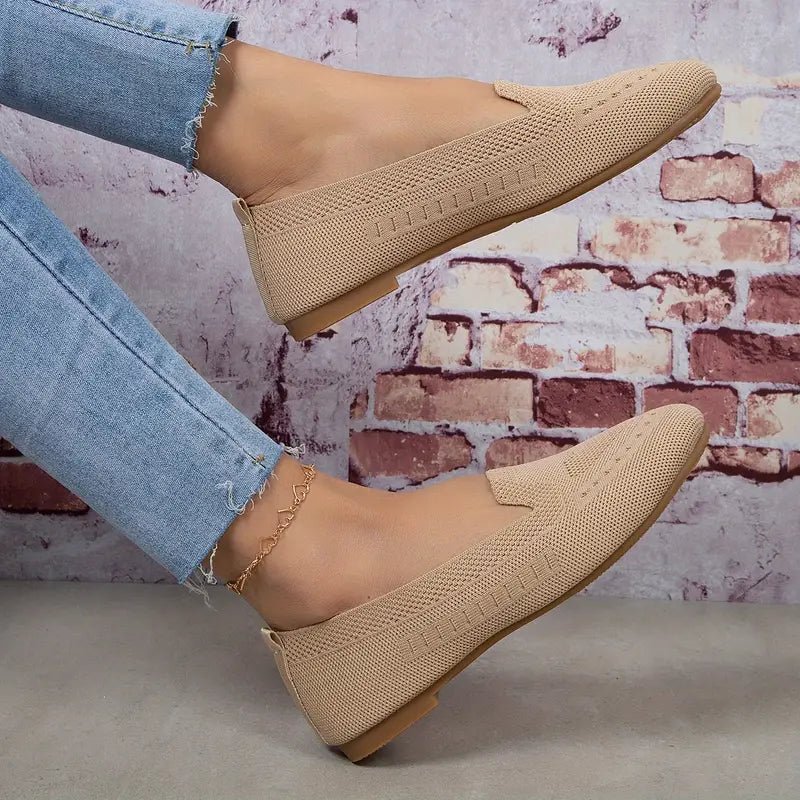 Chaussures Confortables à Semelle en Caoutchouc pour Femmes - Marie Montel