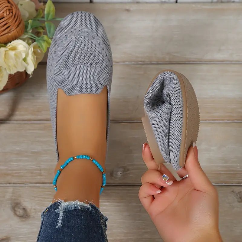 Chaussures Confortables à Semelle en Caoutchouc pour Femmes - Marie Montel