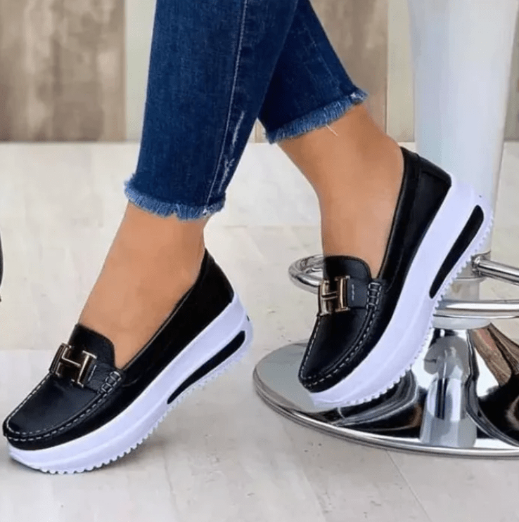 Chaussures Confortables à Semelle Épaisse pour Femmes - Marie Montel