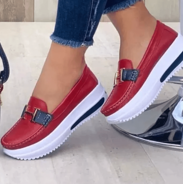 Chaussures Confortables à Semelle Épaisse pour Femmes - Marie Montel