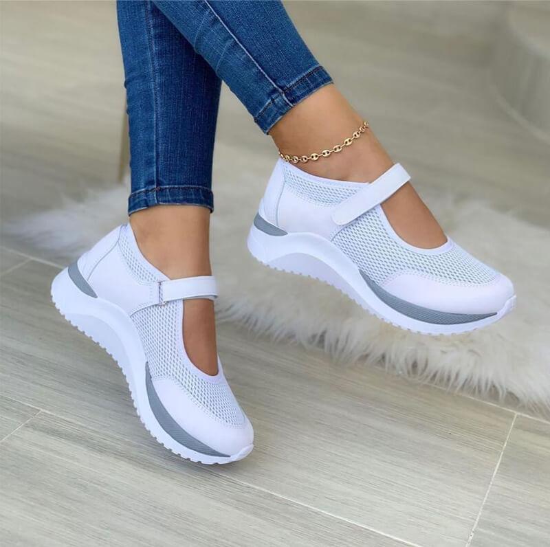 Chaussures Confortables à Velcro pour Femmes - Marie Montel