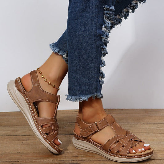 Chaussures Confortables avec Velcro pour Femmes - Marie Montel