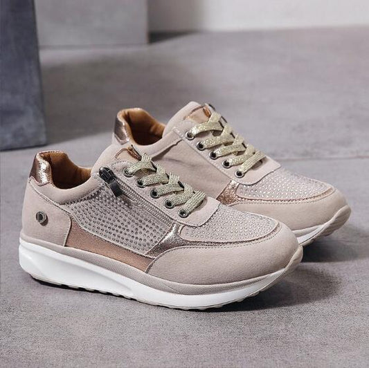 Chaussures Confortables avec Zip pour Femmes - Marie Montel