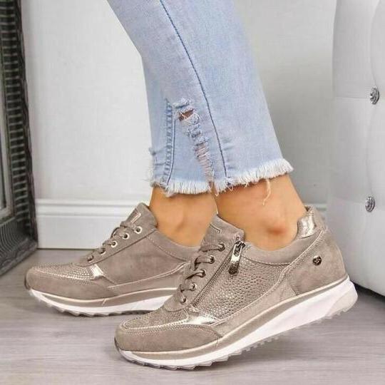 Chaussures Confortables Beige pour Femmes - Marie Montel