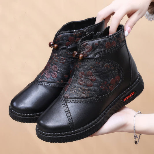 Chaussures Confortables en Cuir pour Femmes - Marie Montel