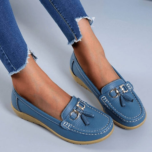 Chaussures Confortables en Cuir pour Femmes - Marie Montel