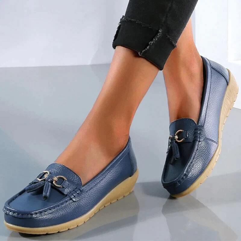 Chaussures Confortables en Cuir pour Femmes - Marie Montel
