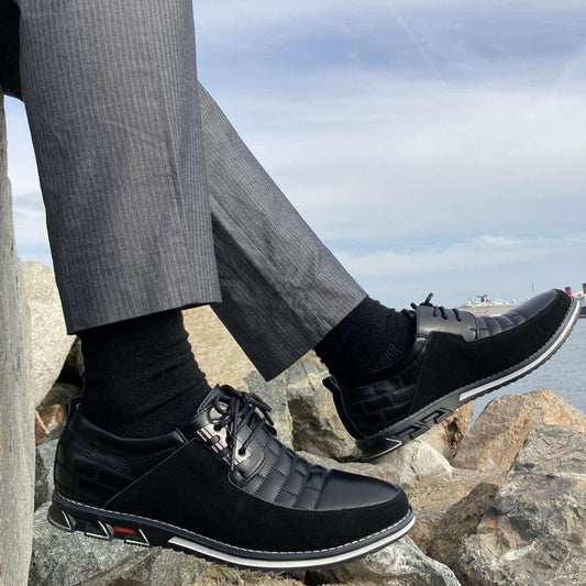 Chaussures Confortables en Cuir pour Hommes - Marie Montel
