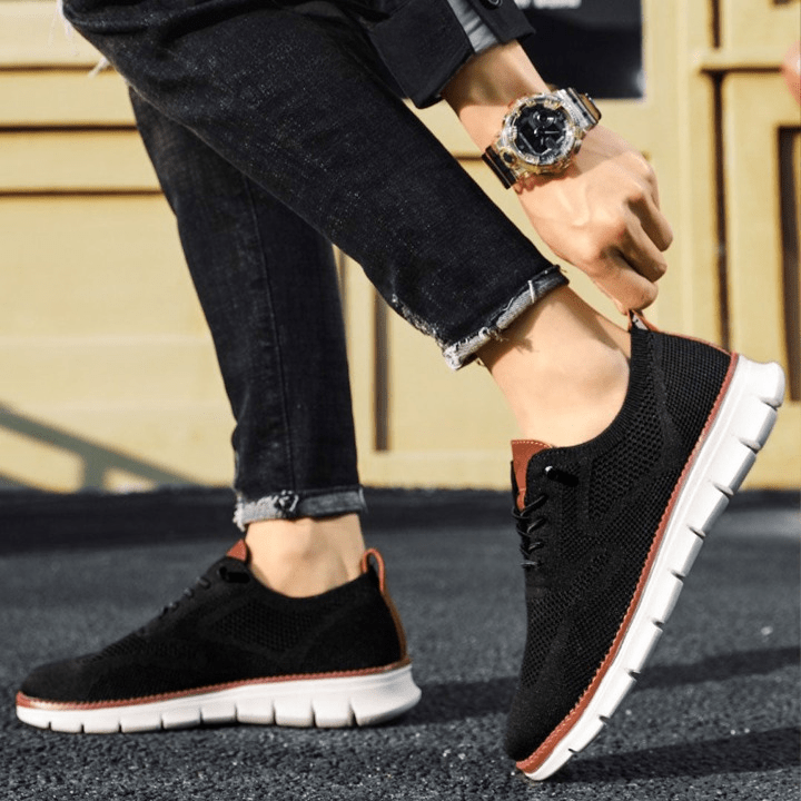 Chaussures Confortables en Cuir pour Hommes - Marie Montel