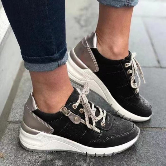 Chaussures Confortables en Cuir PU pour Femmes - Marie Montel