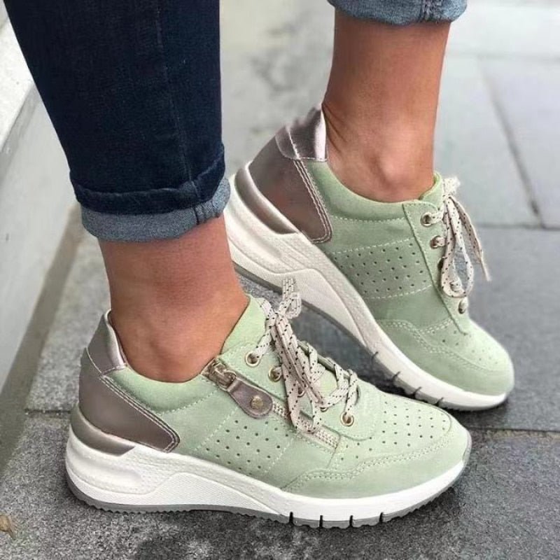 Chaussures Confortables en Cuir PU pour Femmes - Marie Montel