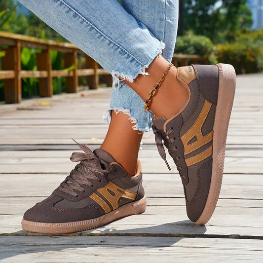 Chaussures Confortables en Daim pour Femmes - Marie Montel