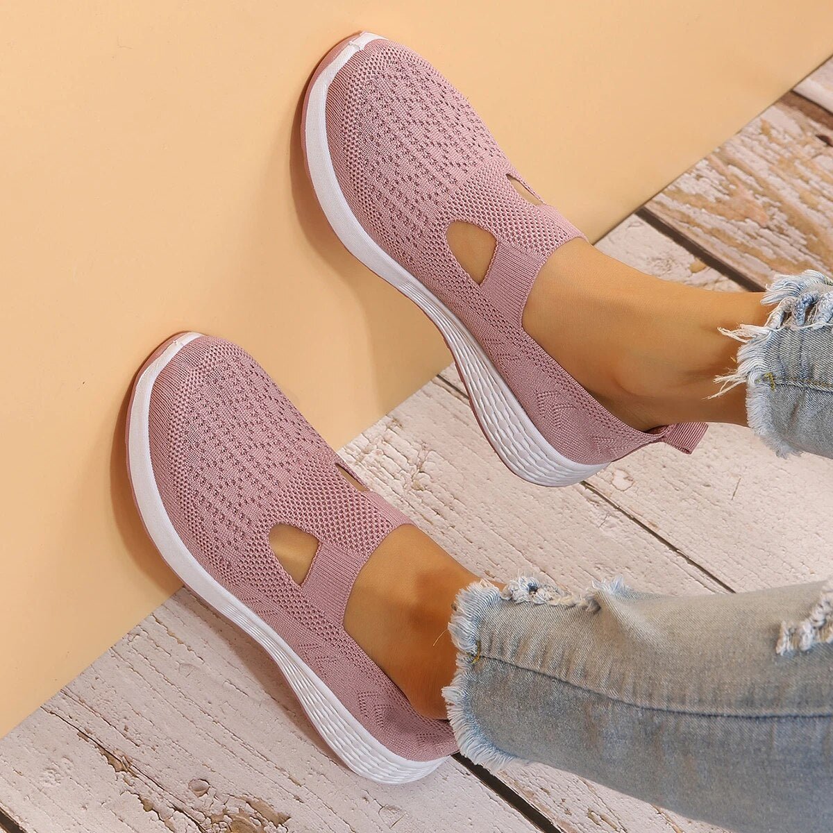 Chaussures Confortables en Maille pour Femmes - Marie Montel