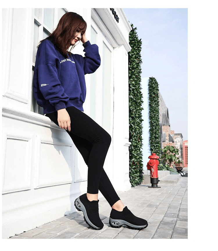 Chaussures Confortables en Maille pour Femmes - Marie Montel
