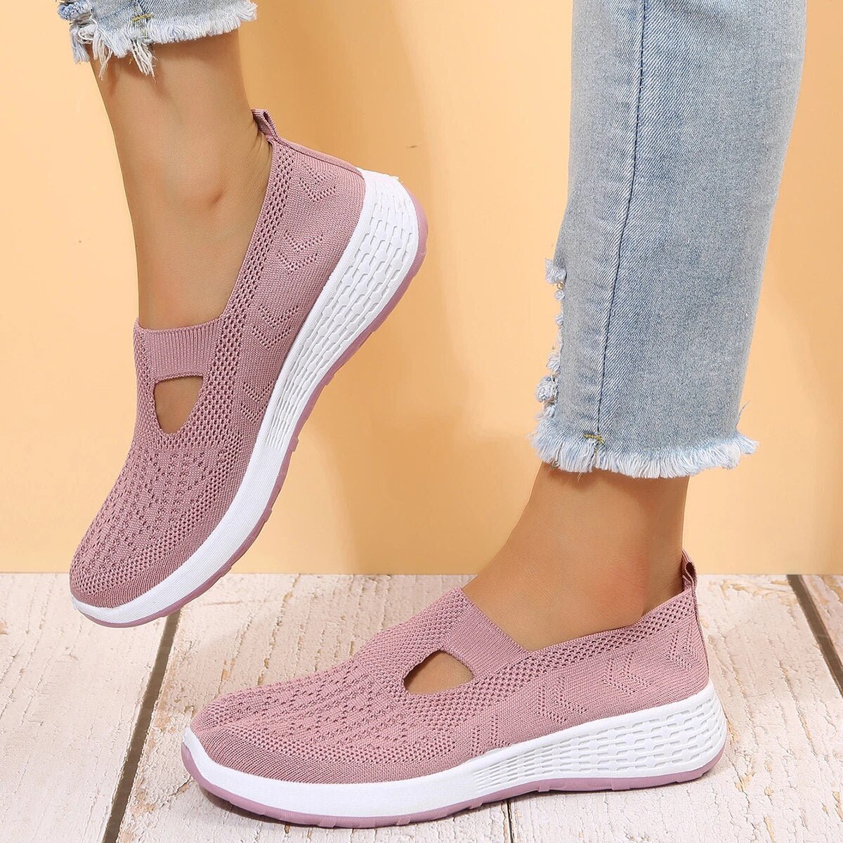 Chaussures Confortables en Maille pour Femmes - Marie Montel