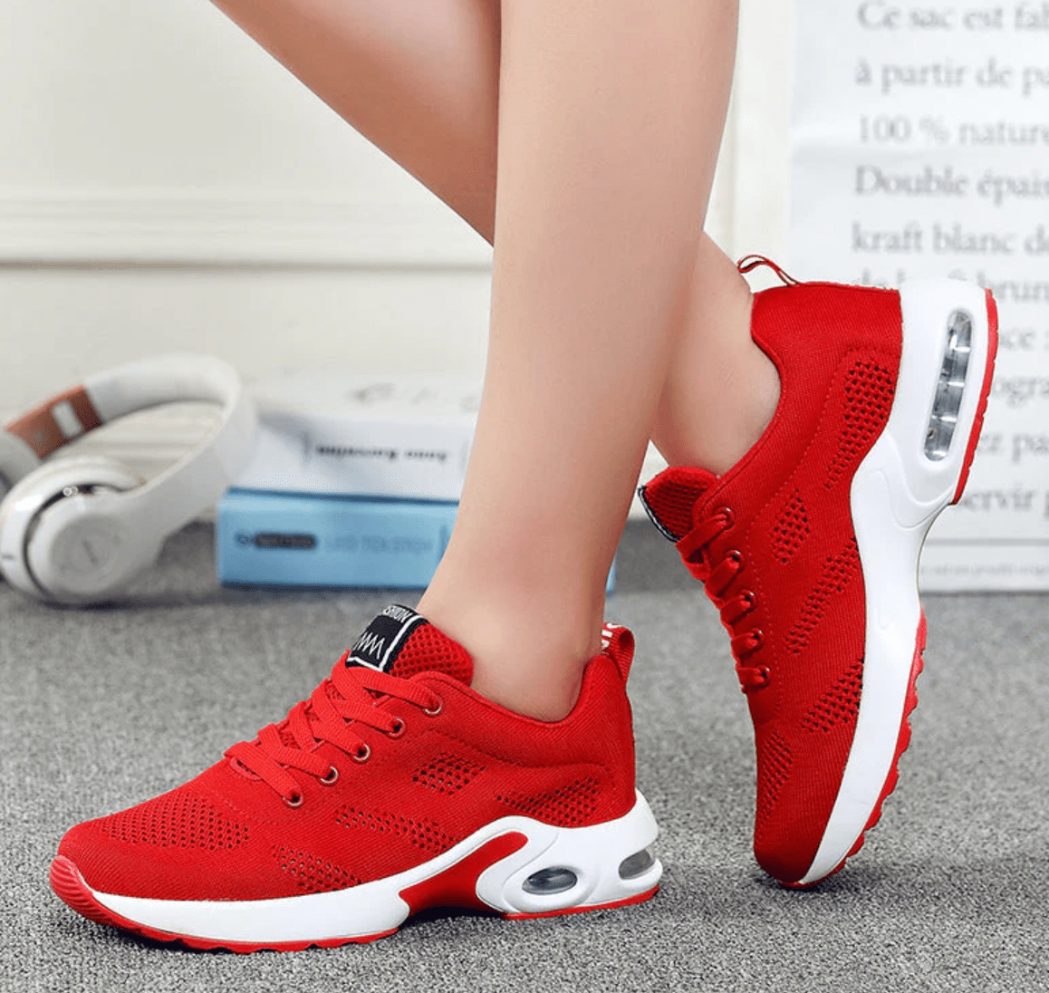 Chaussures Confortables en Maille pour Femmes - Marie Montel