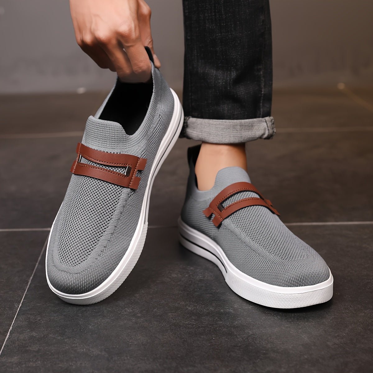 Chaussures Confortables en Maille Respirante pour Hommes - Marie Montel