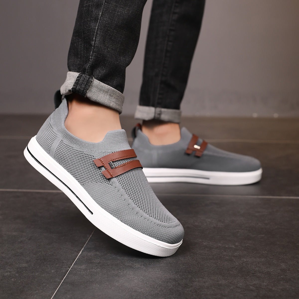 Chaussures Confortables en Maille Respirante pour Hommes - Marie Montel