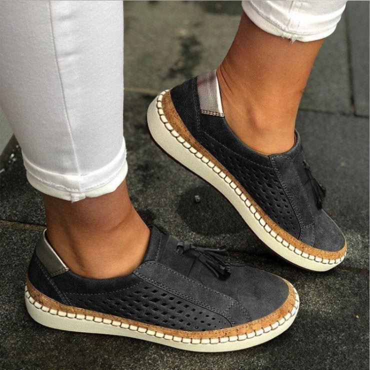 Chaussures Confortables en PU pour Femmes - Marie Montel