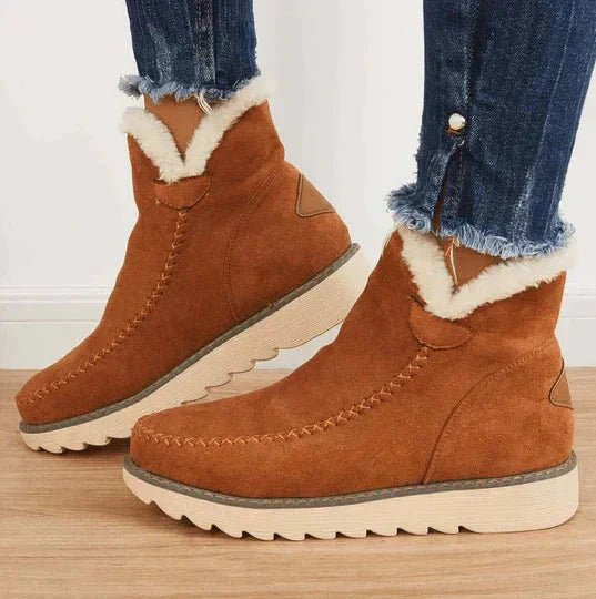 Chaussures Confortables en Velours pour Femmes - Marie Montel