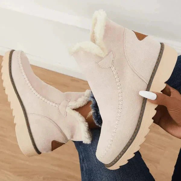 Chaussures Confortables en Velours pour Femmes - Marie Montel