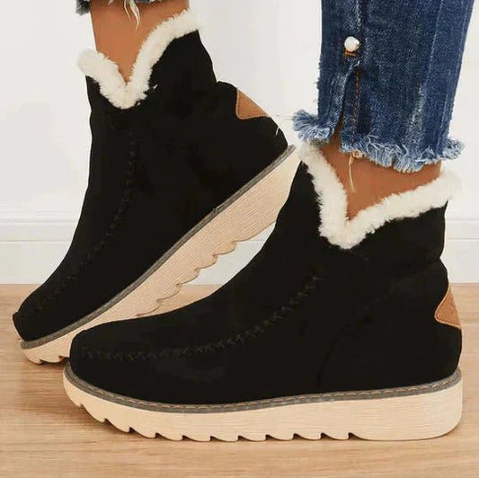 Chaussures Confortables en Velours pour Femmes - Marie Montel