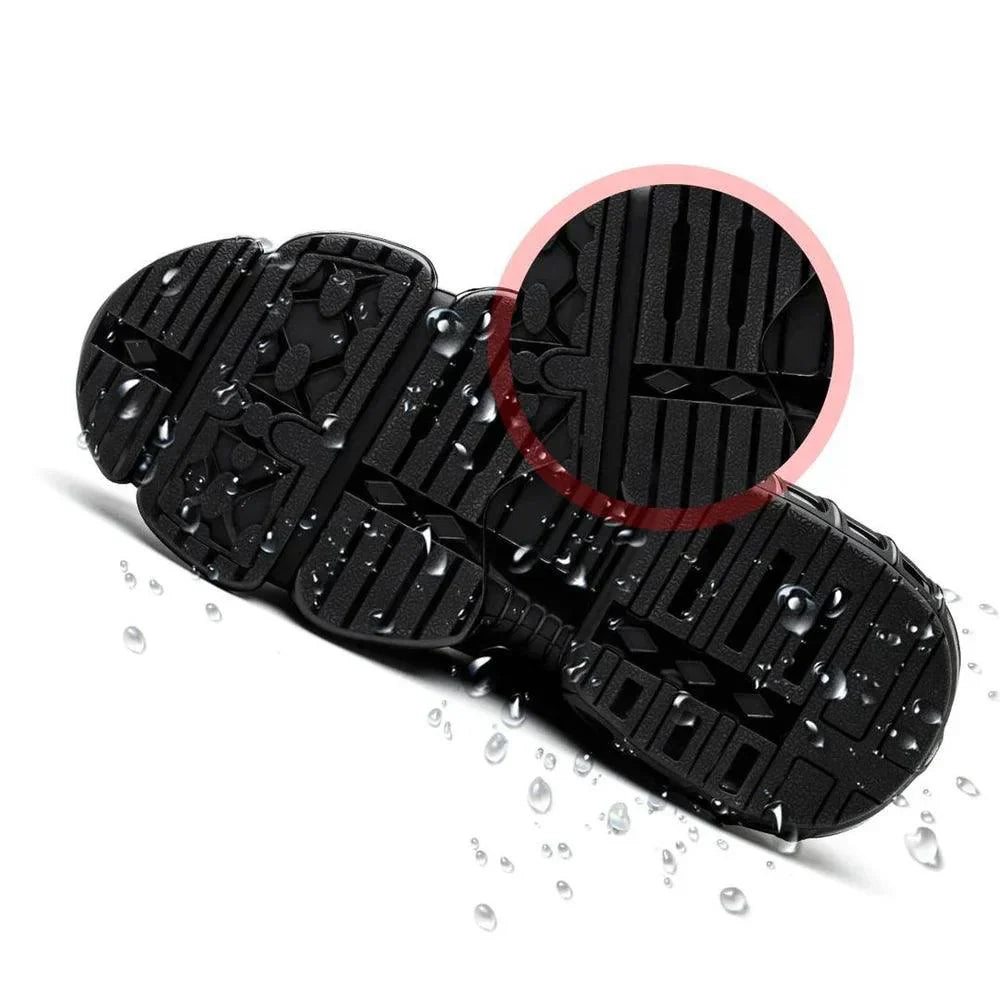 Chaussures de Sécurité Ergonomiques en Maille Respirante pour Hommes - Marie Montel