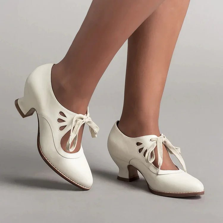 Chaussures Élégantes à Lacets pour Femmes - Marie Montel