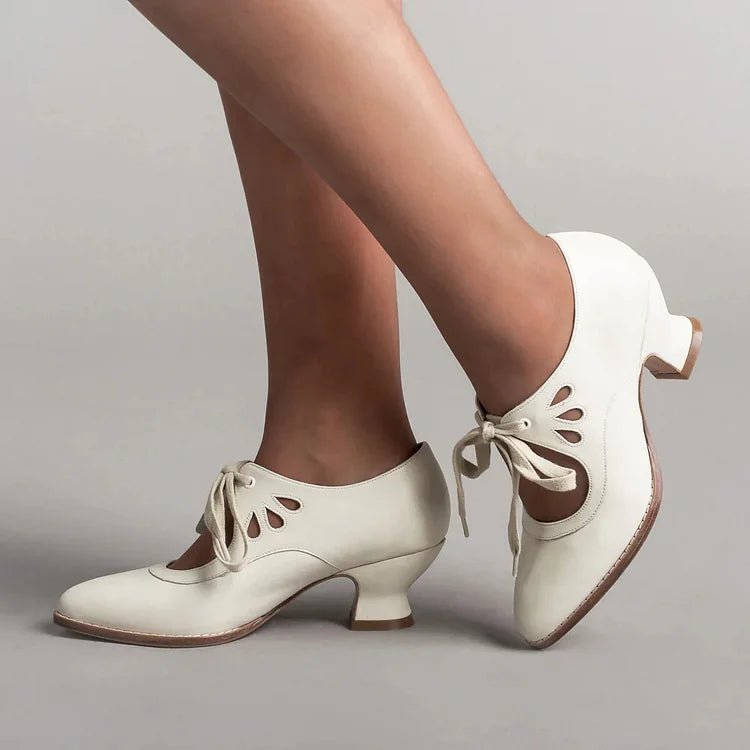Chaussures Élégantes à Lacets pour Femmes - Marie Montel