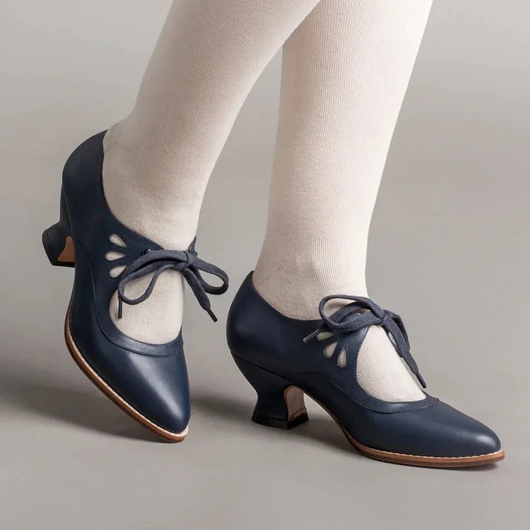 Chaussures Élégantes à Lacets pour Femmes - Marie Montel