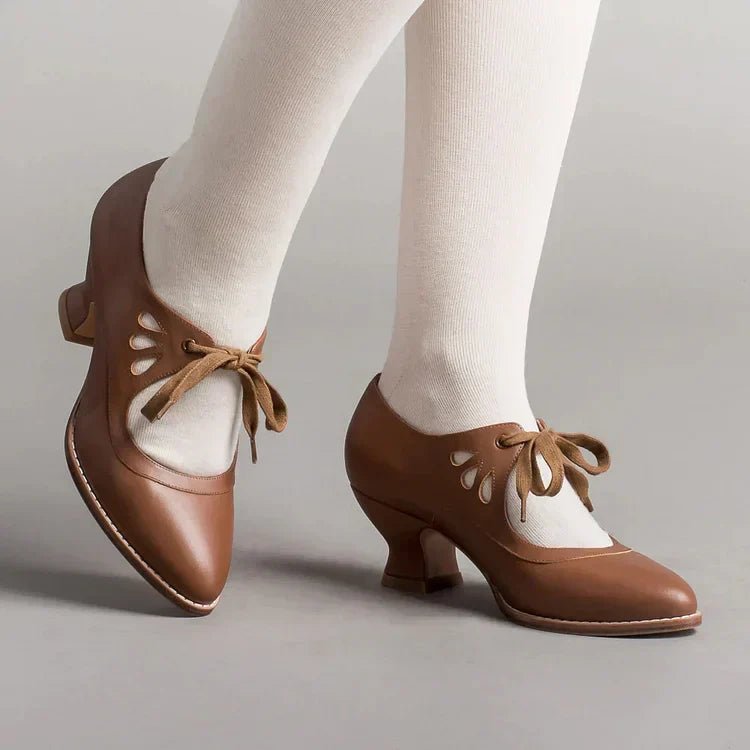 Chaussures Élégantes à Lacets pour Femmes - Marie Montel