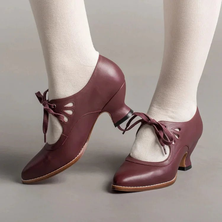 Chaussures Élégantes à Lacets pour Femmes - Marie Montel