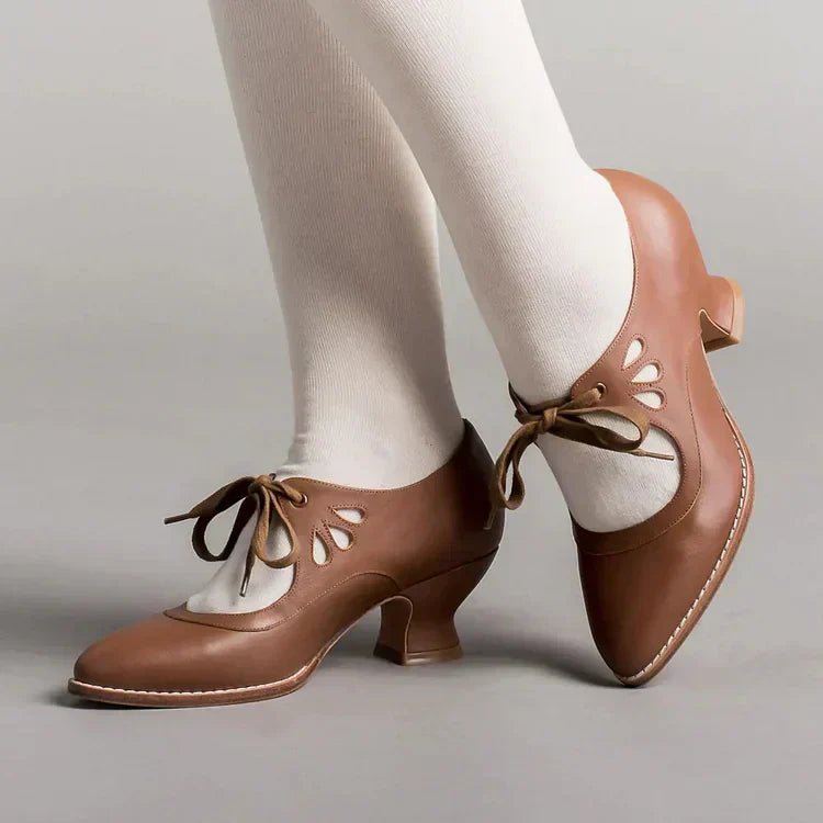 Chaussures Élégantes à Lacets pour Femmes - Marie Montel