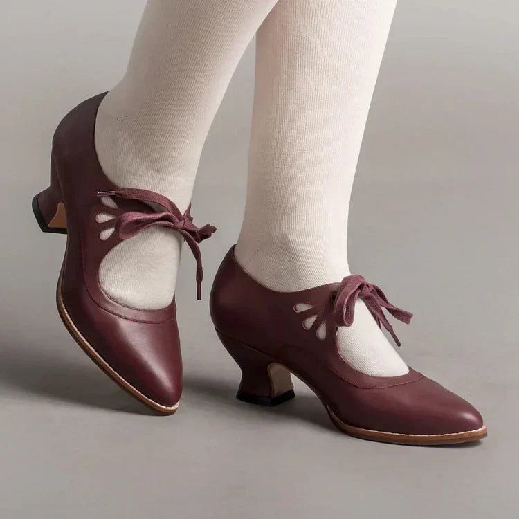 Chaussures Élégantes à Lacets pour Femmes - Marie Montel