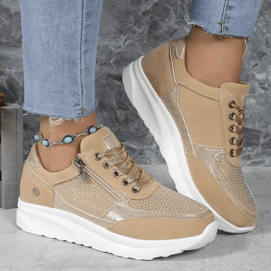 Chaussures Ergonomiques en Cuir Synthétique pour Femmes - Marie Montel