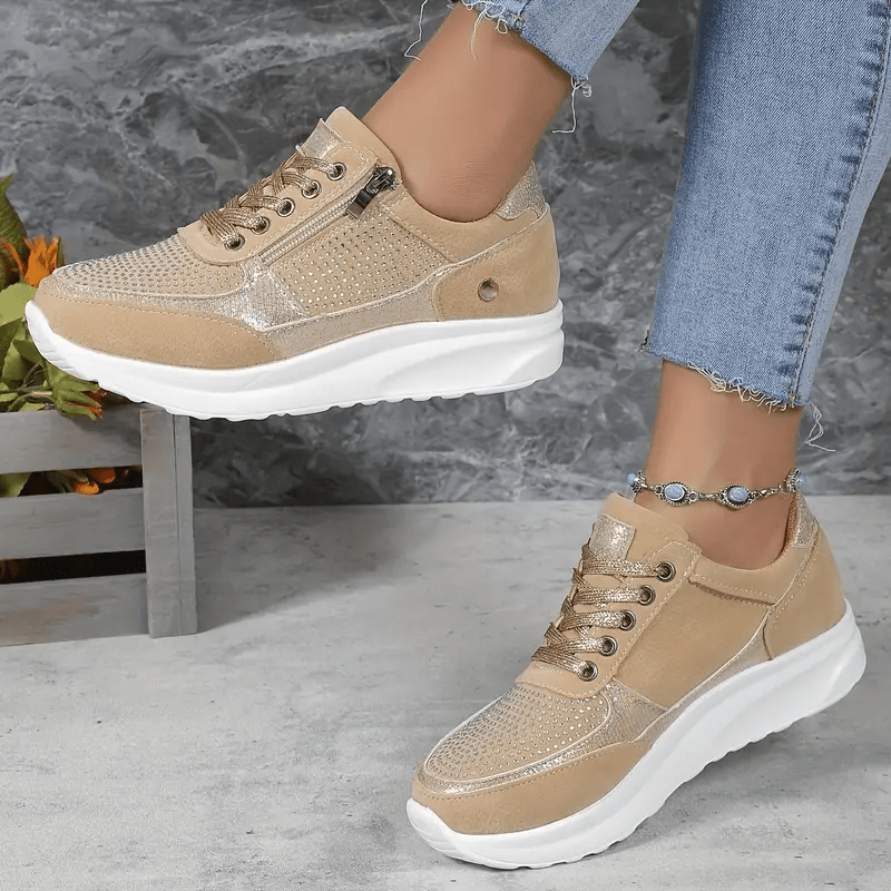 Chaussures Ergonomiques en Cuir Synthétique pour Femmes - Marie Montel