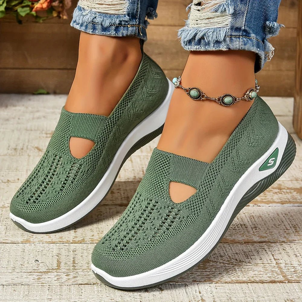 Chaussures Respirantes à Enfiler pour Femmes – Confort Été - Marie Montel