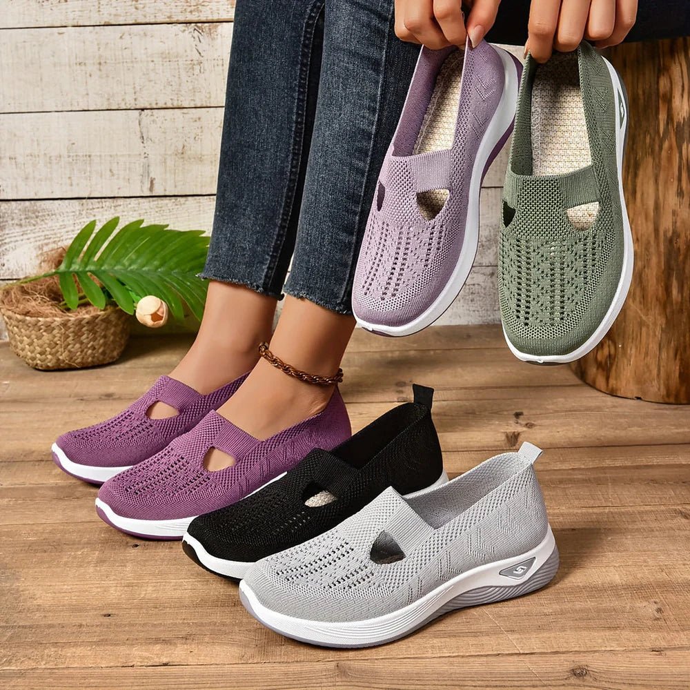 Chaussures Respirantes à Enfiler pour Femmes – Confort Été - Marie Montel