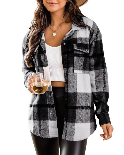 Chemise à Carreaux Chic pour Femmes - Marie Montel