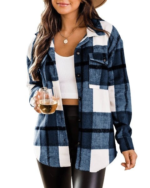 Chemise à Carreaux Chic pour Femmes - Marie Montel