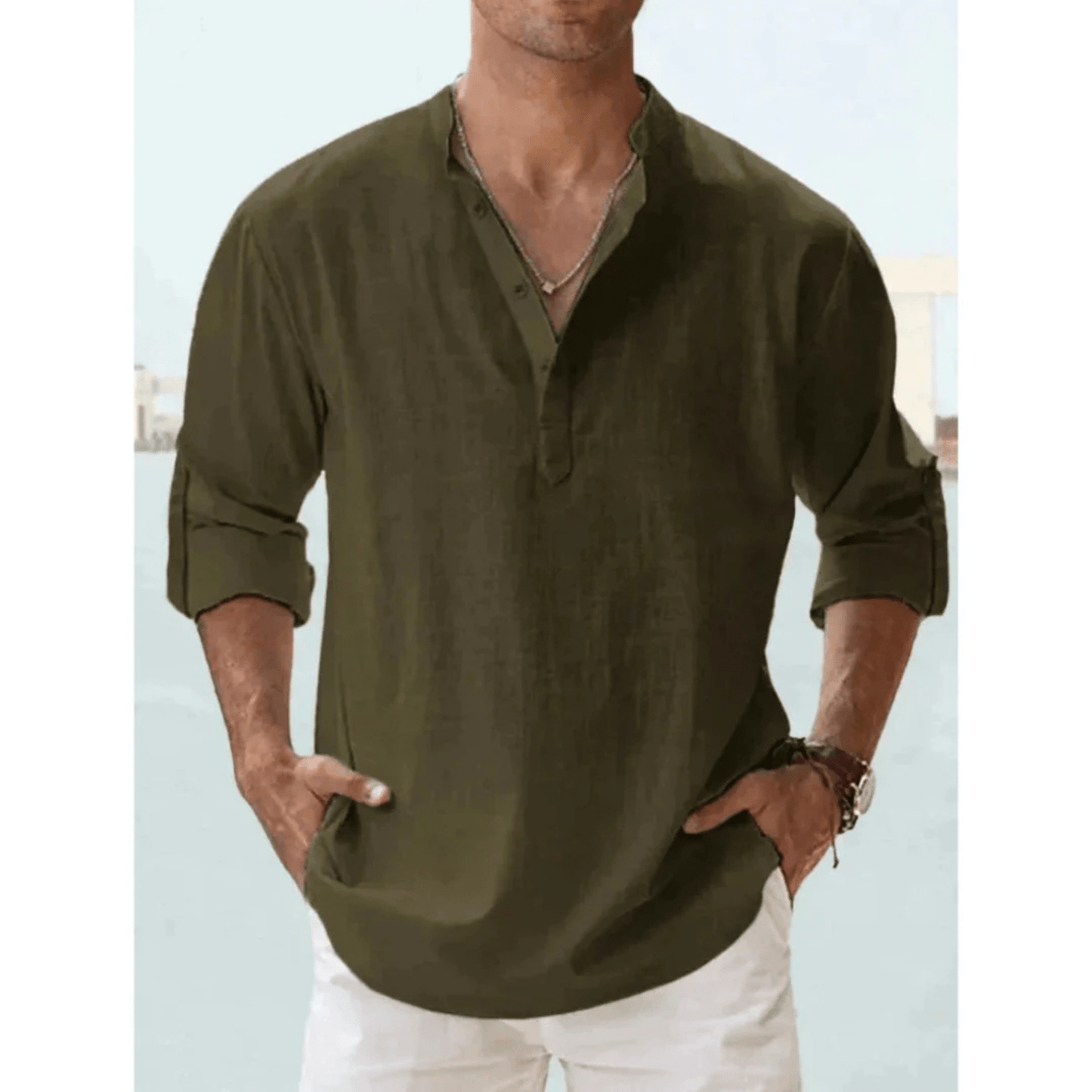 Chemise Ajustée pour Hommes - Marie Montel